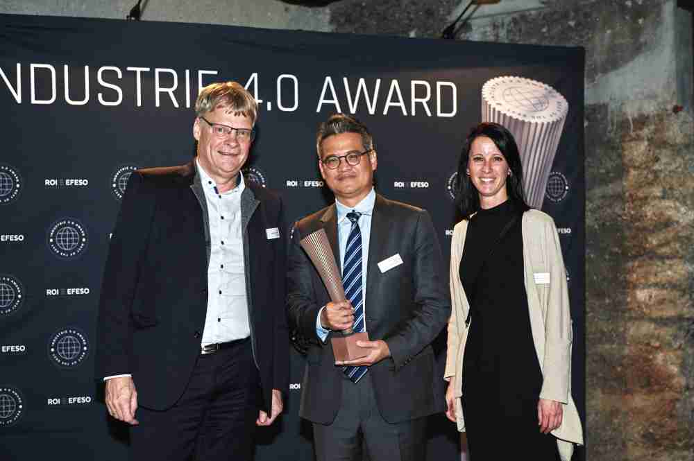 汇旺支付光电数位转型成效亮眼，，，获德国ROI-EFESO工业4.0大奖肯定